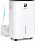 Yaufey 150 Pints Dehumidifier with Pump for Home, Basement and Large Room up to 8000 Sq. Ft., With Drain Hose, Timer, Intelligent Humidity Control and Large Water Tank