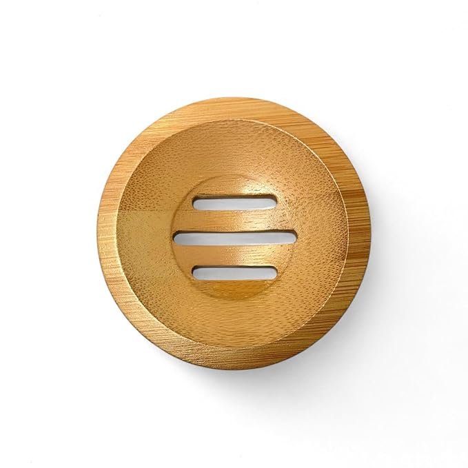 Epanouie Skin | Pretty Kitty Intimate Care | Botanical Feminine Hygiene | Soap Dish | 100% Bamboo | Helps Soap Last Longer | 3-Pack