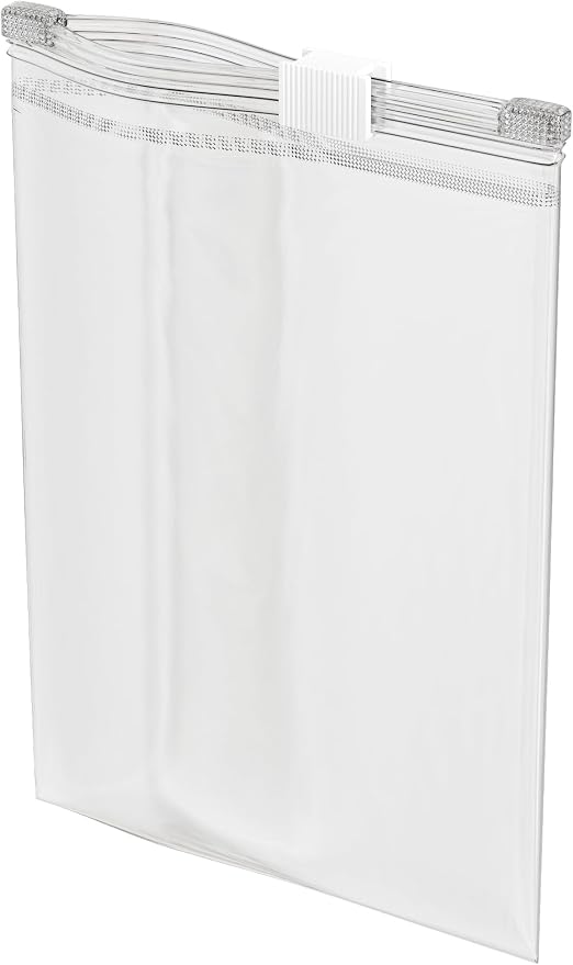 1000 Count - Slider Zip Food Storage Snack Bags, 4" x 6" (8 Ounces) 3 Mil Heavy Duty, Strong & Durable For Freezer Storage, For Sandwiches, Snacks & More. GPI