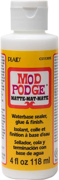 Mod Podge CS11305 Waterbase Sealer, Glue & Decoupage Finish, 4 oz, Matte- (Pack of 24)