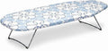 Household Essentials 122101 Small Tabletop Ironing Board with Folding Legs - Magic Rings Cover and Pad,Blue Rings