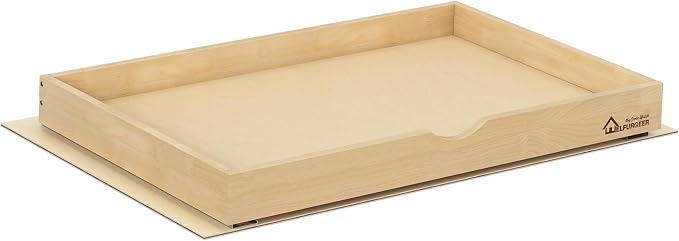 WelFurGeer Soft Close Pull Out Drawers for Kitchen Cabinets, 32" W x 21" D Pull Out Cabinet Organizer, Heavy-Duty Cabinet Organizer, Space-Saving Pullout Drawer for Home & Kitchen Organization