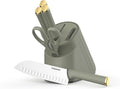 Artisan Elite Stainless Steel Cutlery 6 Piece Knife Block Set, Green