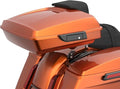 Advanblack Road Glide Tour Trunk Pack Scorched Orange Razor Tour Trunk Pack Backrest Pad for '97-'25 Harley Touring Road King Street Glide Electra Glide CVO models