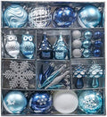 Valery Madelyn 80ct Christmas Tree Decorations Ball Ornaments Set