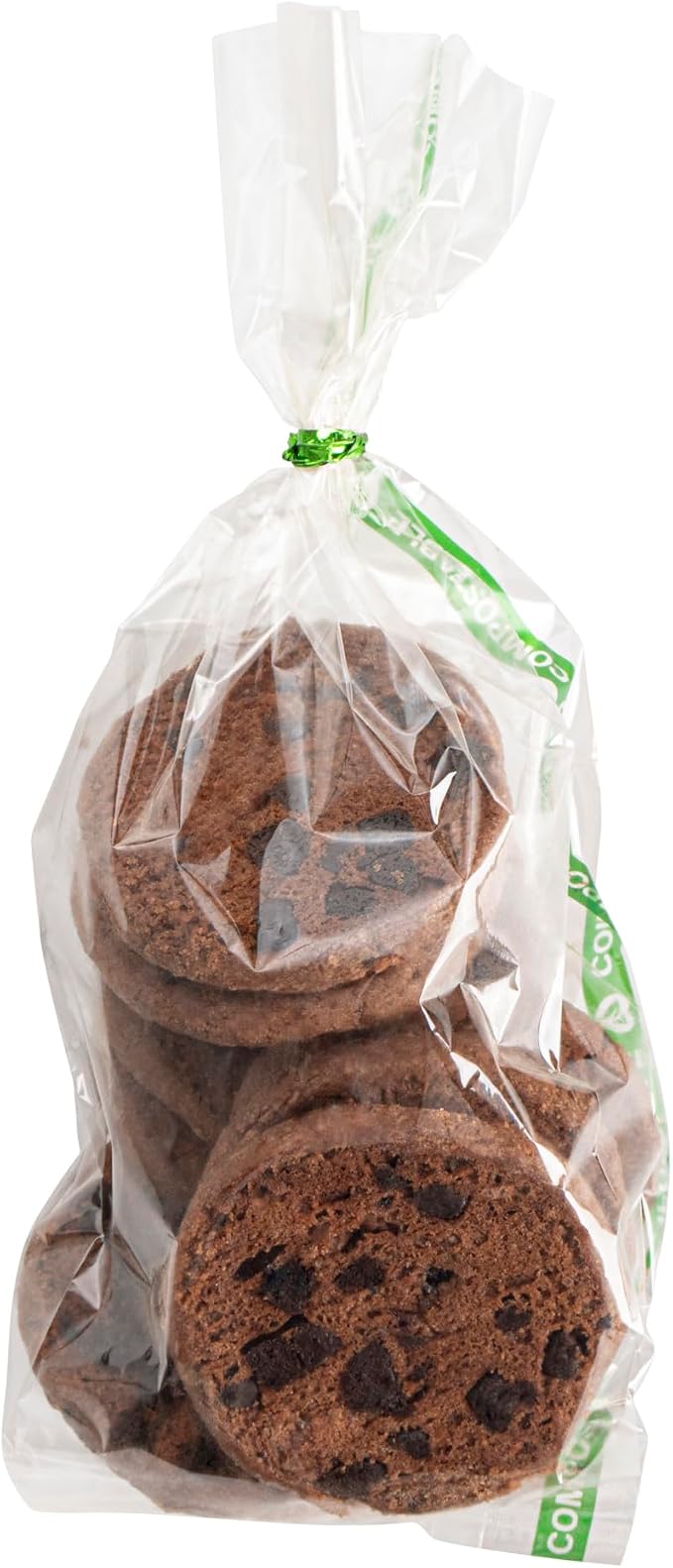 Restaurantware Plastic Gusset Bags 100 Count 3" x 1 1/4" x 8 1/4" Wicker Dispensing Bottom Gusset Clear Plastic Bags Heat Sealable For Sourdough Bread Cookies Pastries For Home Bakers And Bakeries