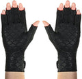 thermoskin Premium Arthritic Gloves, Black, X-Small, Sold by the Pair