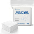 Anti-Static Microfiber Wipes 6"x6"(100 Pcs,Class 100, 200GSM) Lint Free Cloths Reusable Special ESD protection design is suitable for protecting sensitive electronic components and tools