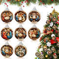 Outus 16 Pcs Christmas Nativity Scene Ornaments Ball for Tree Religious Christmas Tree Nativity Scene Hanging Ornaments The Birth of Jesus Decor Christian Religious Gifts for Christian Family