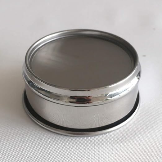 φ20×4.5cm 304 Stainless Lab Sieves Economy Test Sieve 304 Stainless Steel Wire Cloth (30 Mesh (0.6mm))