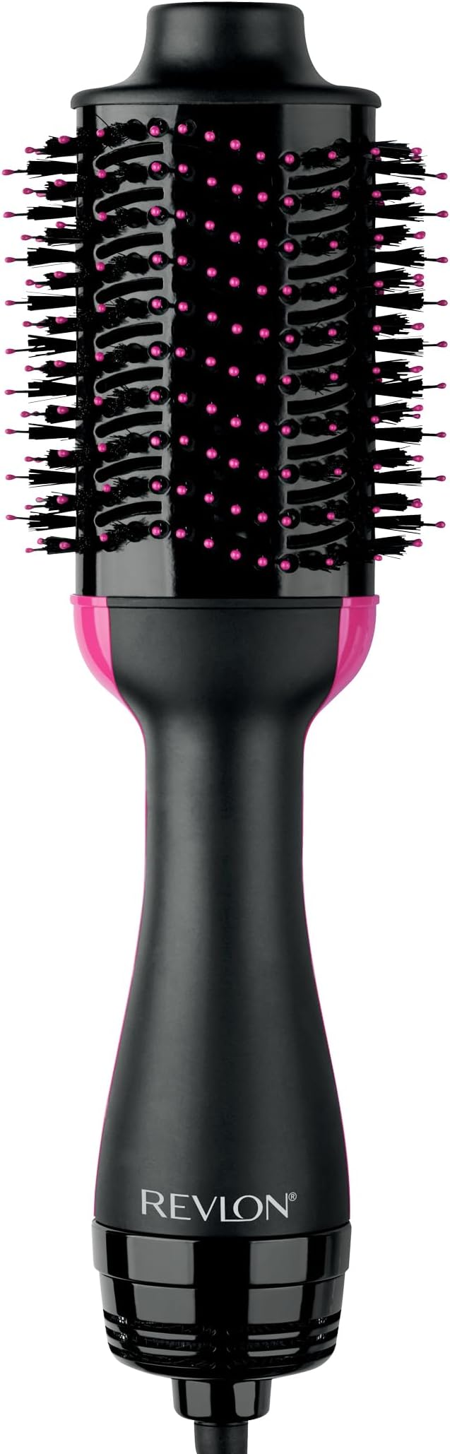 REVLON One-Step Volumizer Hair Dryer and Styler – Easy Salon-Style Blowouts – Less Frizz, More Shine, and Reduced Heat Damage, for All Hair Types and Lengths (Black)
