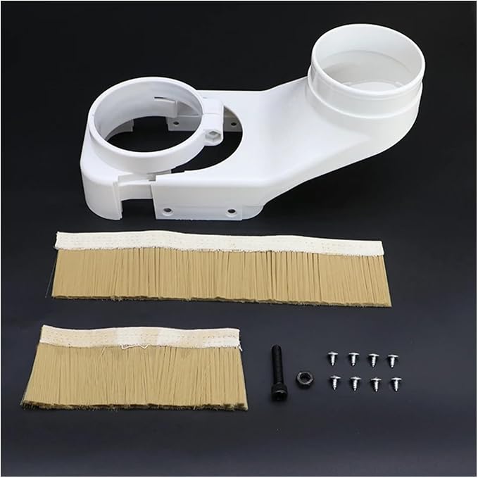 CNC-Spindle Dust Shoe Collector CNC Spindle Dust Cover Shoe Collector 70MM 75MM 80MM 85MM 90MM 100MM Dust Collector Dust Cover Brush for Spindle Motor(75MM)