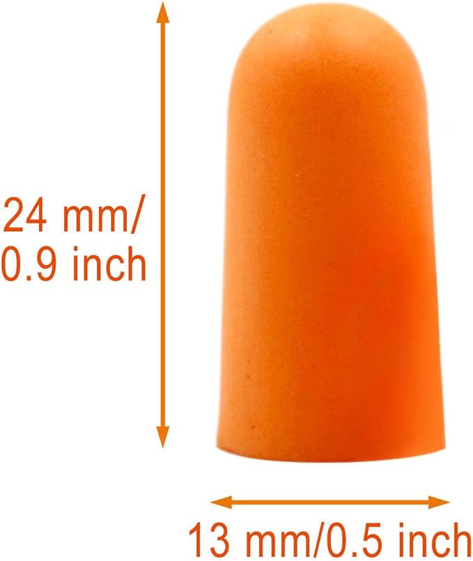 Quality Foam Ear Plugs 500 Pair - 32 dB Noise Cancelling High Decibel Sound Blocking Soft - Dispenser Refill Safety Hearing Protection Ear Protection Disposable Ear Plugs Bulk
