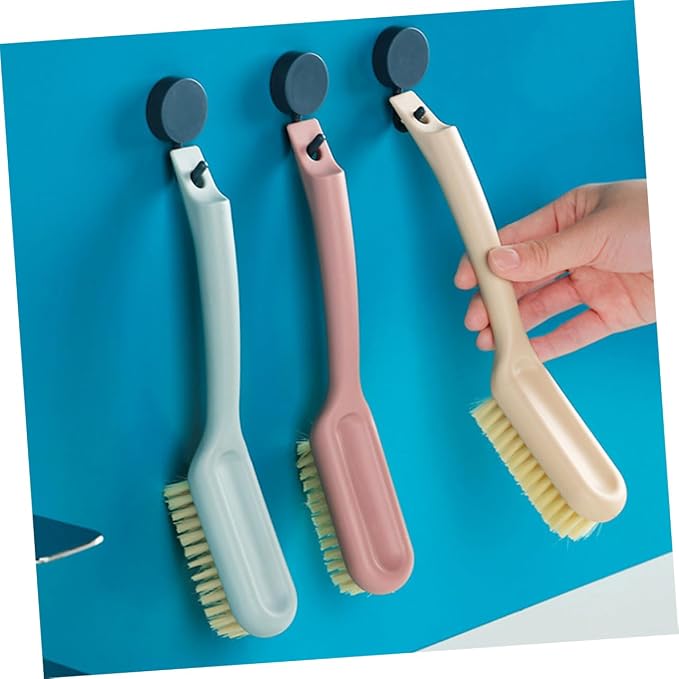 GALPADA 6pcs Soft Shoe Cleaning Brush Ergonomic Handheld Scrub Brushes for Shoes Clothes and Bathroom Versatile Cleaning Tools