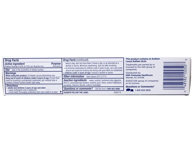 Biotene Dry Mouth Toothpaste, Fresh Mint Original, 4.5-Ounce Box (Pack of 4)