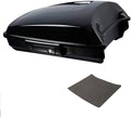 TCMT 5.5" Razor Motorcycle Trunk W/Black Latch Fit For Harley 2014-2025 Touring CVO Road King Road Glide Street Glide Electra Glide Pack