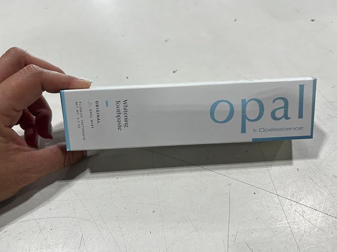Opalescence Opal Whitening Toothpaste 4.7oz - Mint - 12 Pack - 5760-12 | Original Formula Oral Care Whitening Toothpaste With Fluoride for Daily Use, Surface Stain Removal and Enamel Strength