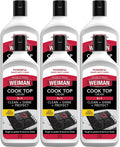 Weiman Glass Cook Top Cleaner and Polish - 10 Ounce [6 Pack] Heavy Duty No Scratch Glass Ceramic Safe Non-Abrasive Stovetop Cooktop Cleaner