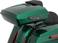 Advanblack Road Glide Tour Trunk Pack Alpine Green Razor Tour Trunk Pack Backrest Pad for '97-'25 Harley Touring Road King Street Glide Electra Glide CVO models