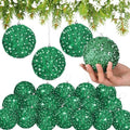 Lyrow 24 Pcs 4" Christmas Ball, Green