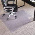 ES Robbins Extra High Pile Chair Mat, Rectangle with Lip, 36"x48" Beveled Edge