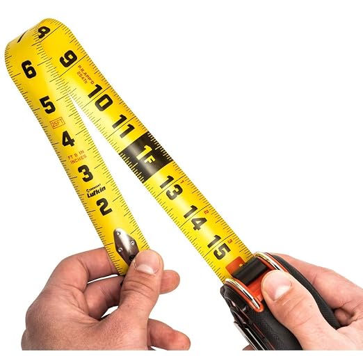 Lufkin 1-3/16" x 35' Shockforce G1 Dual Sided Tape Measure - L1135B