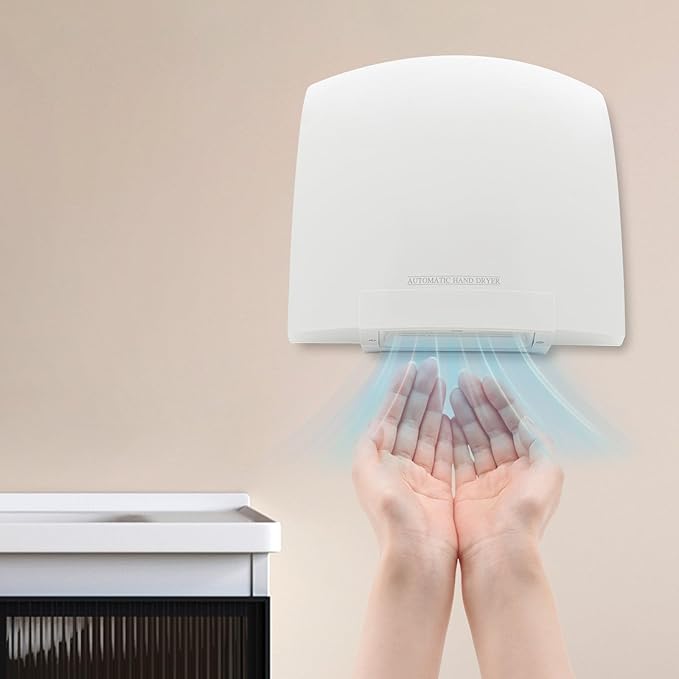 Electric Hand Dryer, Commercial Compact Air Hand Dryer, Automatic Hand Air Dryer