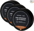 Azuna Car Air Freshener & Auto Odor Eliminator Pods Trio | Spanish Leather | Plant Powered by 100% Australian Tea Tree Oil | Long Lasting and No harsh chemicals | Made in USA | 3 Pack of 2oz Pods