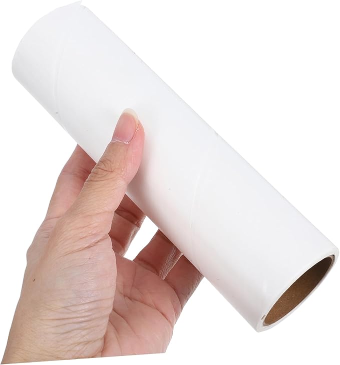 SECFOU 10rolls Lint Roller Refill Pack Wide Pet Hair Adhesive Sticky Roller for Clothes Upholstery Bed Furniture Lint Removal