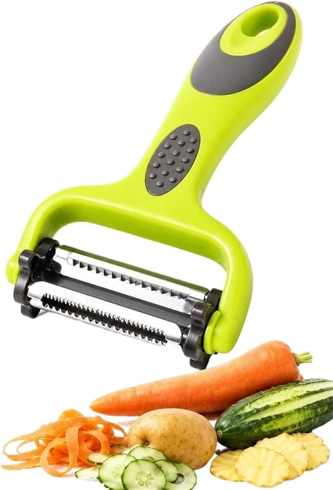 3 In 1 Vegetable and Fruit Peeler - Multifunctional Slicer Grater Kitchen Tool for Efficient Cooking(5Pcs)
