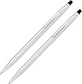 Cross Classic Century Lustrous Chrome Pen and Pencil Set - 350105