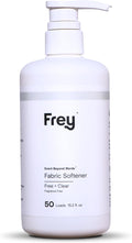 FREY Natural Liquid Fabric Softener and Conditioner | HE Laundry Softener for All Machines | Plant-Powered Eco Friendly Formula | 1-Pack, Fragrance Free