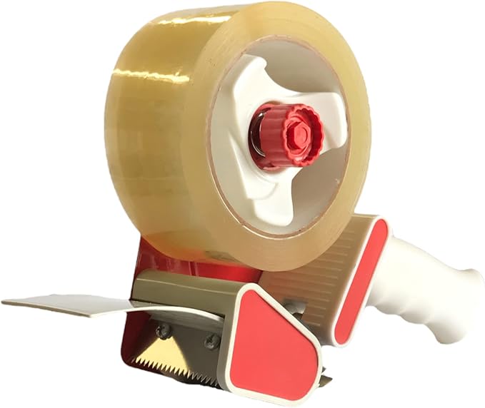 ASA Standard 2" Tape Gun Dispenser for Packing & Shipping | Strong, consistent seal on all box types. Designed for packing, shipping and mailing tasks.