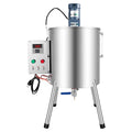 Heating Mixing Filling Machine,30L Paste Liquid Filling Machine Stainless Steel Stirring Tank Cream Liquid Filler Machine Paste Filler Lipstick Candle Heat Filler for Lipstick Shoe Polish Wax (30L)