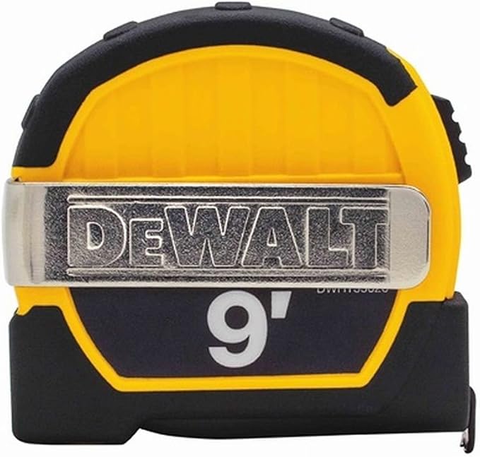 Dewalt DWHT33028M 6 Pack 9ft. Magnetic Pocket Tape Measure, Black and Yellow6