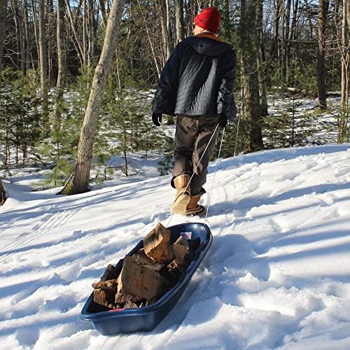 Flexible Flyer Winter Trek 5.5 Ft 3-Person Heavy-Duty Snow Sled