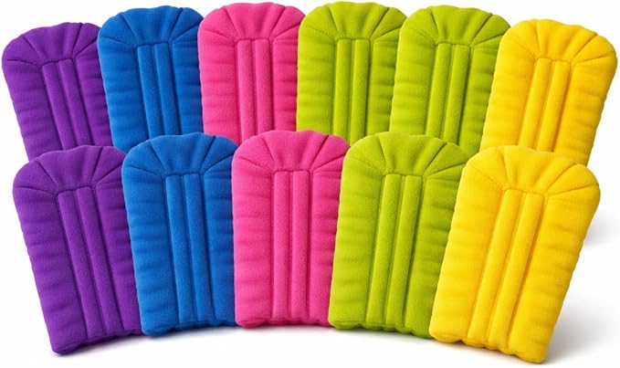 360° Electrostatic Duster Refills, Reusable Washable Microfiber Dusting Covers for Daily Home Cleaning, Soft Replacement Sleeves for Multi-Surface Use (10PCS)