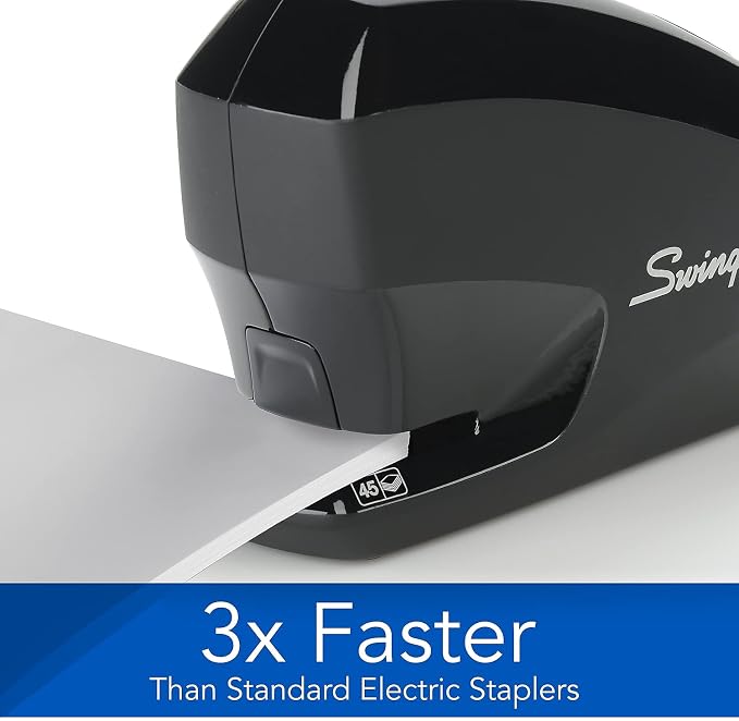 Swingline Electric Stapler, Speed Pro 45 Value Pack, Full Strip, 45 Sheet Capacity (42141)