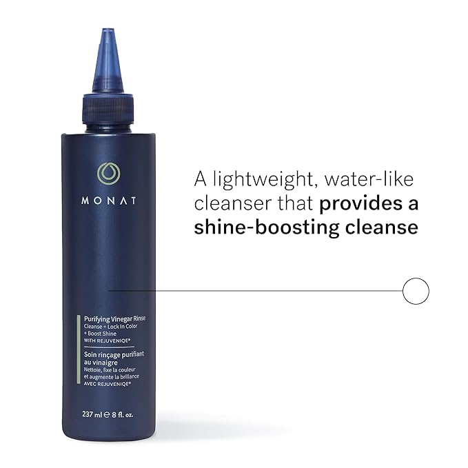 MONAT Purifying Vinegar Rinse - Nourishing Moisturizing Elixir for Shiny, Soft, Smooth and Lustrous Hair