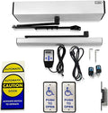 Electronic Automatic Swing Door Opener System with Wired Narrow Handicap Push Buttons Olide-515 and 550lbs Fail Safety Electric Strike