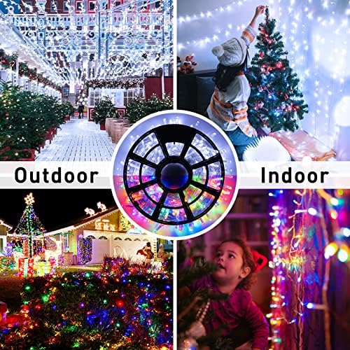 JMEXSUSS Christmas Lights, 600 LED 168FT Color Changing String Lights