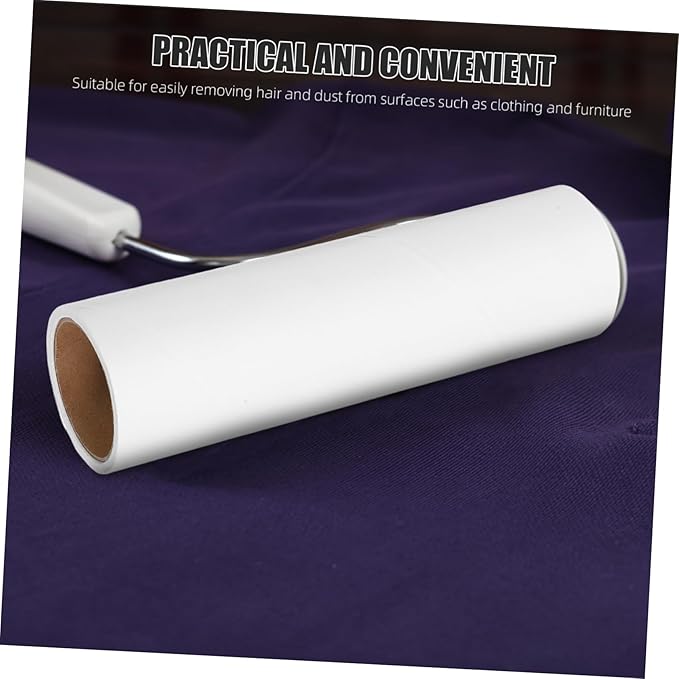 10rolls Sticky Lint Roller Refills for Pets Heavy-Duty Adhesive Roller Replacement Parts for Lint Pet Hair Remover