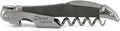 Laguiole Waiters Corkscrew, Stainless Steel Sommelier Wine Opener, Sandstone Handle by Adre Verdier France (BASALTE)