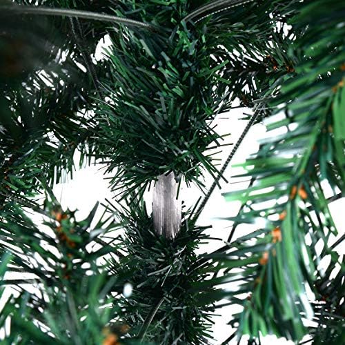 COSTWAY 7Ft Artificial PVC Christmas Tree W/Stand Holiday Season Indoor Outdoor Green