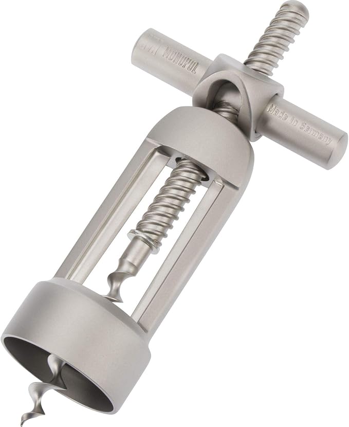 Monopol "Barolo" Bell Corkscrew with Matte Finish