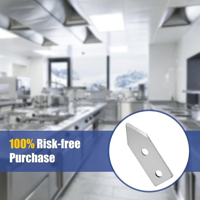3Pcs K004SP Knife for 1 Can Opener, Commercial Can Opener Replacement Blade, 3 Blades Included
