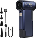 Fanttik B10 Pro Max Electric Air Duster, 130000RPM Brushless Motor, Compressed Air Duster, 6 Gears Adjustable, One-tap Booster, 28.8Wh Rechargeable Battery, Electric Duster for PC, Car (Navy Blue)
