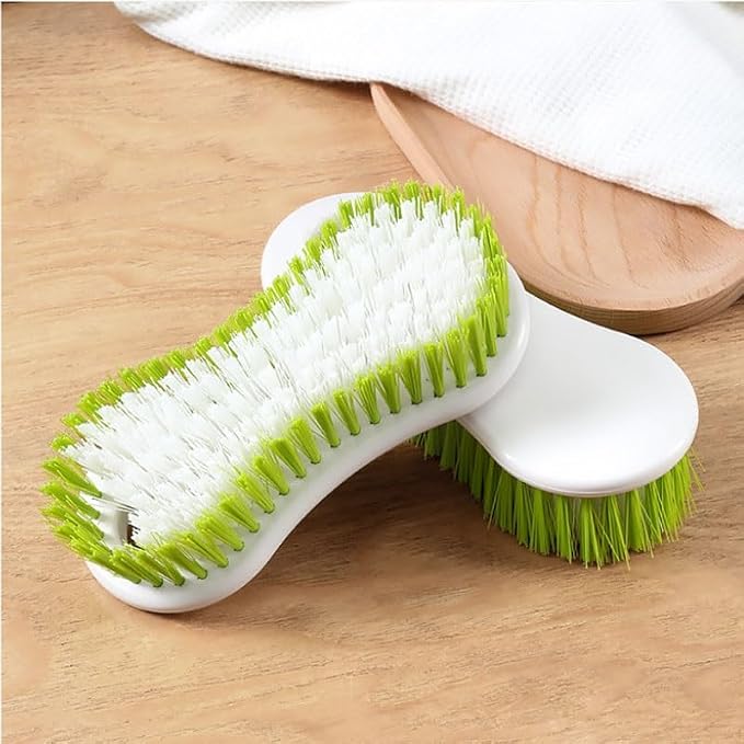 Handheld Kitchen Cleaning Shoe Brush for Stain Removal Protection with Flexible Soft Bristle