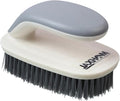 Laundry Scrub Brush Small Size with Handle - Multipurpose Cleaning Tool for Cloth Scrubbing, Bathroom, Sink, and More (1, Gray)