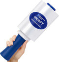 International Plastics Co. 5" Plastic Stretch Film Wrap with Rotating Handle 1000 feet 500% Stretch Ability